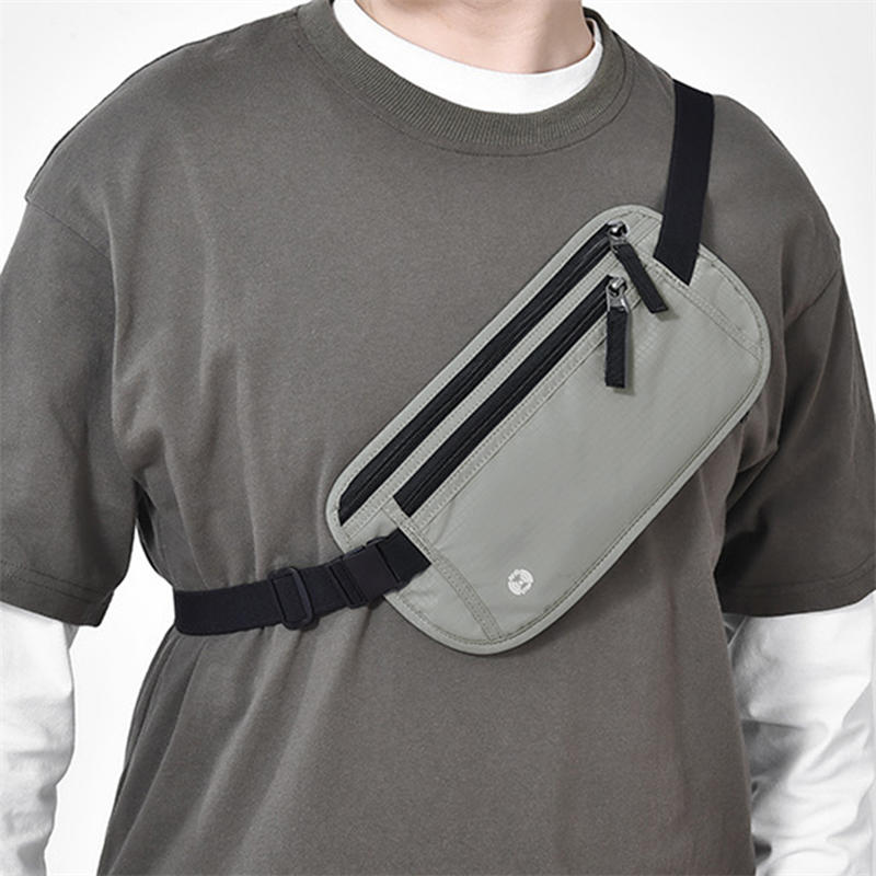 Money Belt Hidden - حقيبة خصر غير مرئية للسفر، حقيبة
