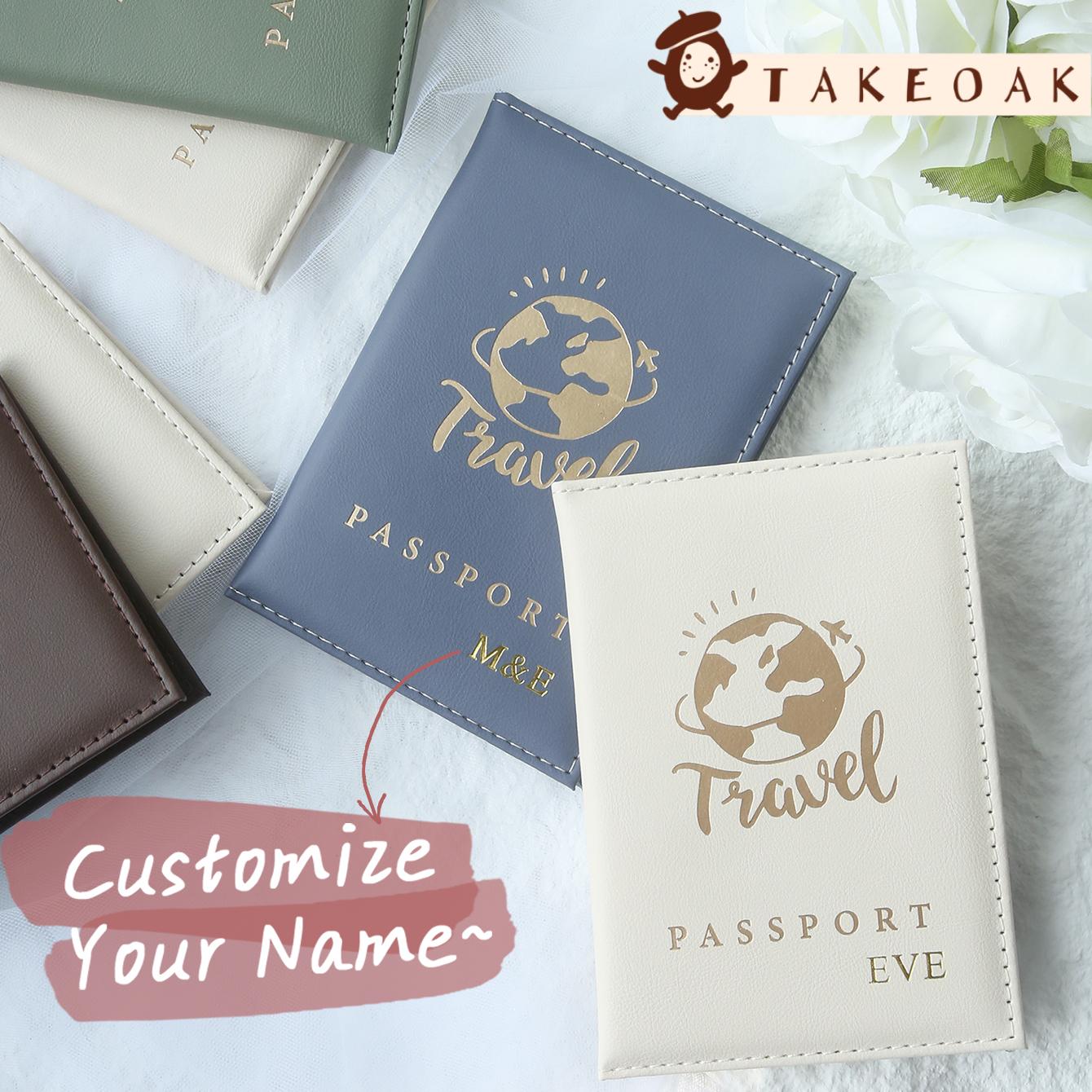 Travel Accessories Gift Set - طقم حافظة جوازات سفر متطابقة للزوجين