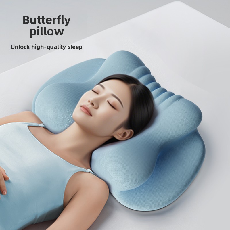 Neck Pillow Memory Foam - وسادة على شكل فراشة من الفوم