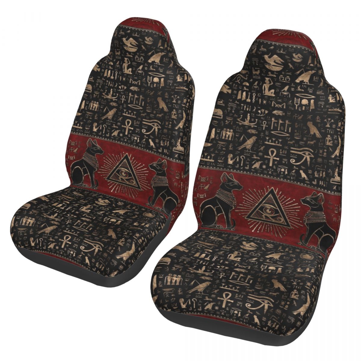 Travel Accessories Egypt - غطاء مقعد السيارة العالمي بتصميم عين