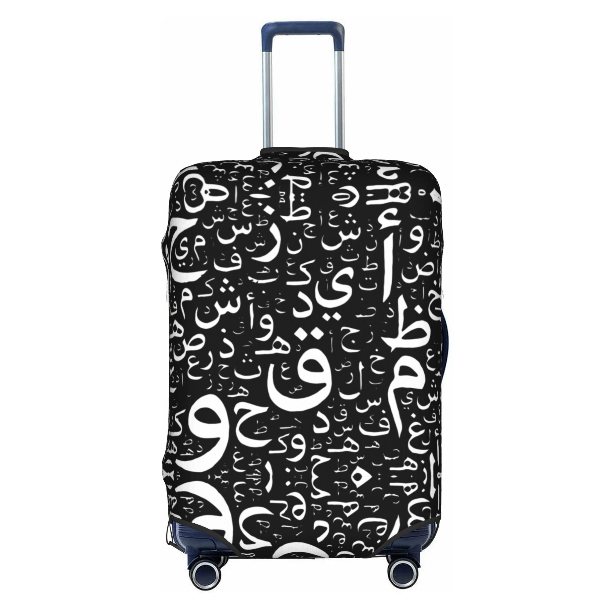Travel Accessories Egypt - غطاء حقيبة سفر بتصميم حروف عربية