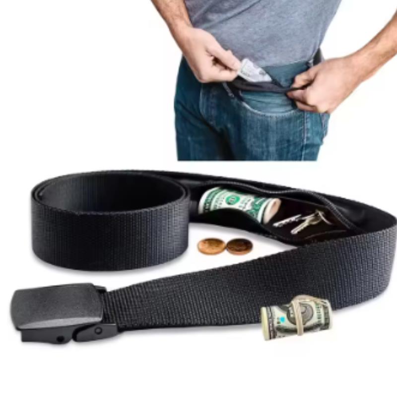 Money Belt Hidden - حزام محفظة نقود محمول مضاد للسرقة