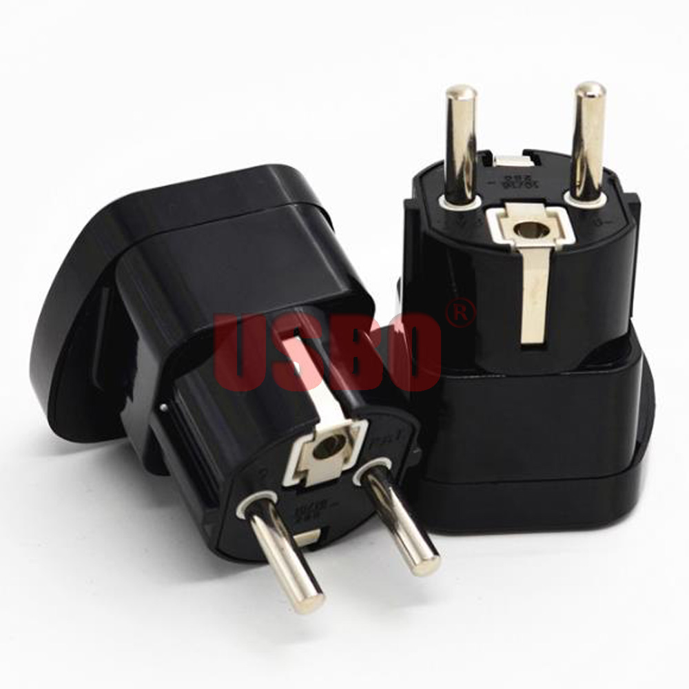 Travel Accessories Europe - أسود النحاس 16A 250 فولت أوروبا