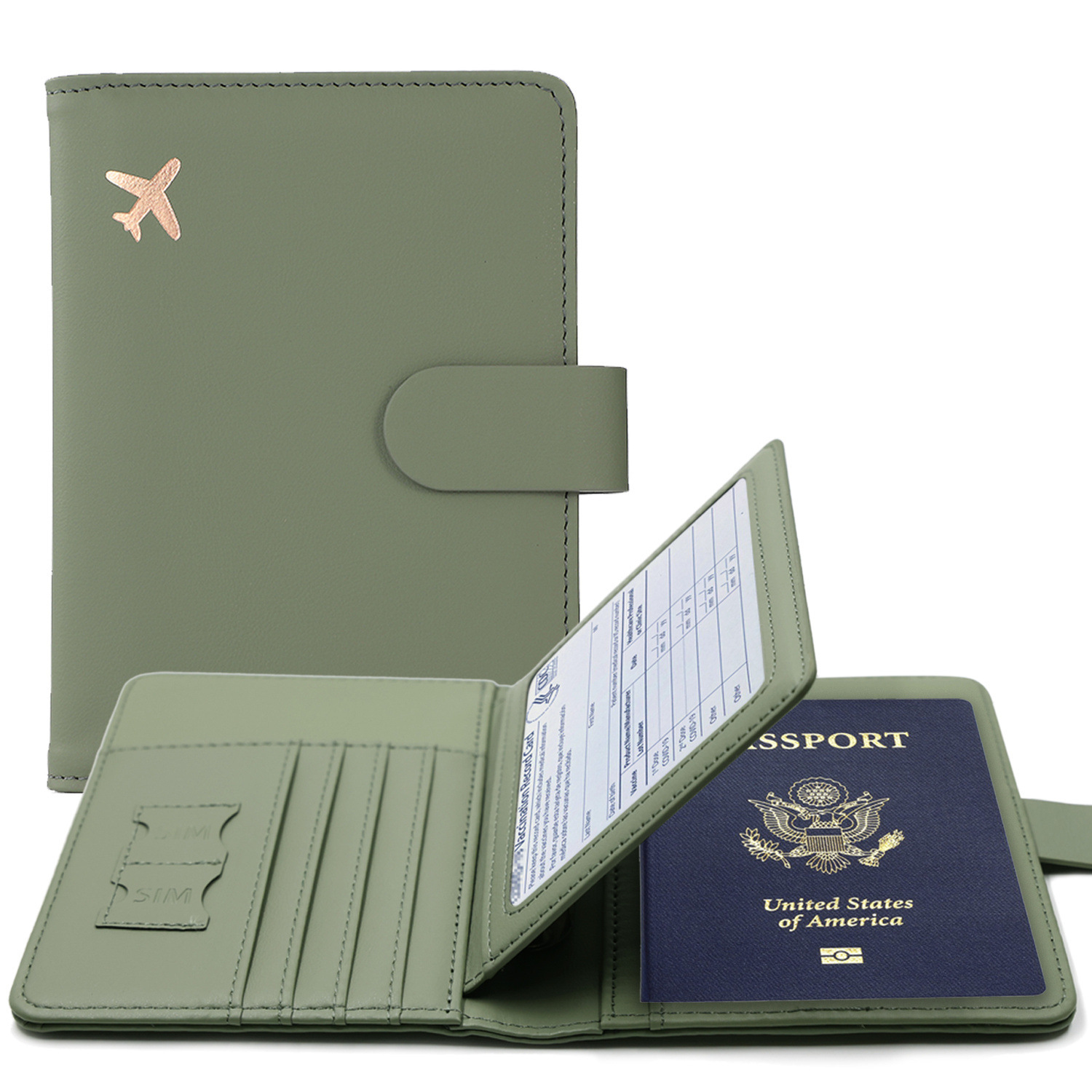 Passport Holder Rfid - تتفاعل غطاء جواز السفر حامل جواز
