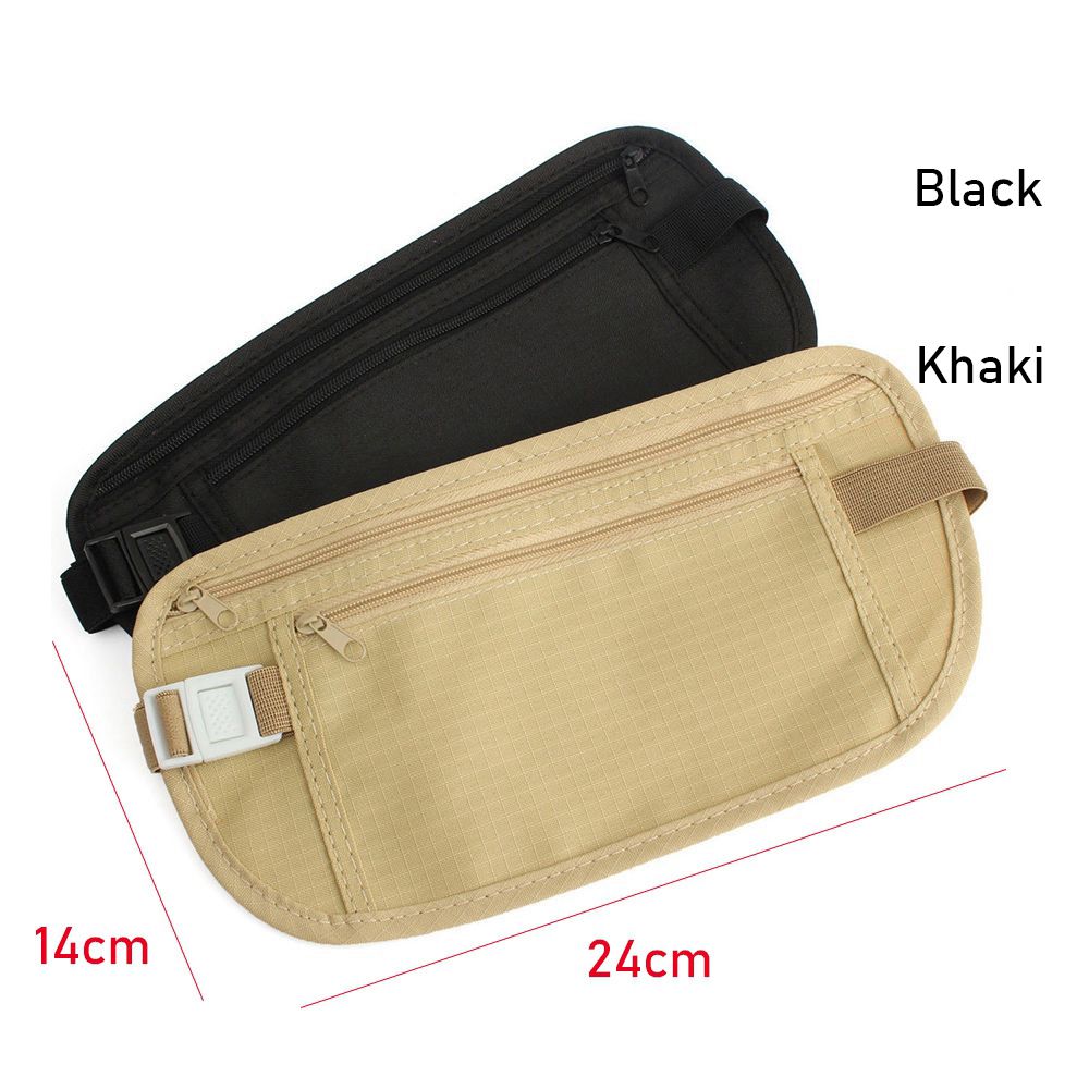 Money Belt Hidden - حقيبة خصر نحيفة مخفية، حقيبة سفر