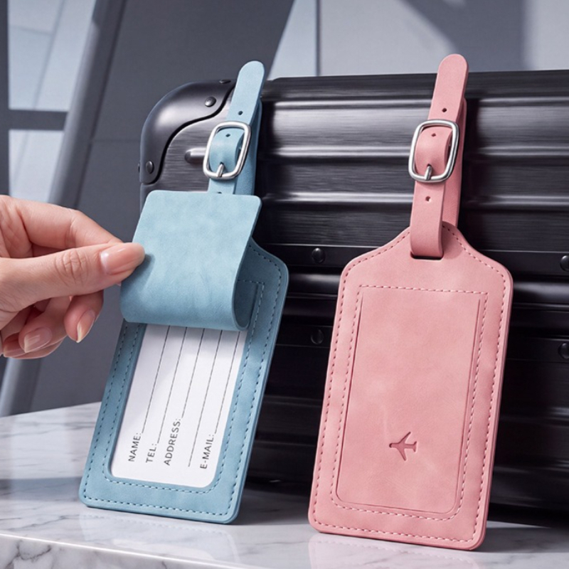Travel Accessories Bag For Women - علامة أمتعة من الجلد الصناعي للرجال