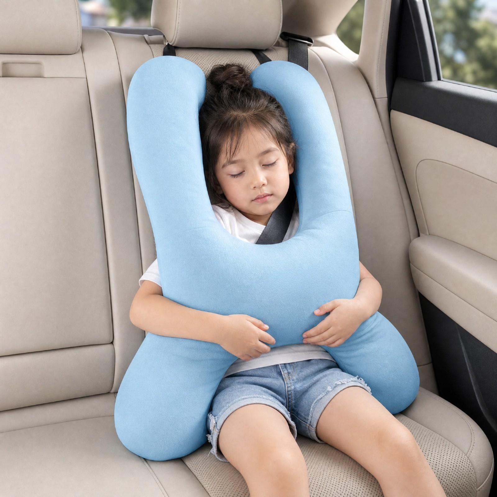 Travel Accessories With Kids - وسادة سفر للأطفال لمقعد السيارة مصنوعة