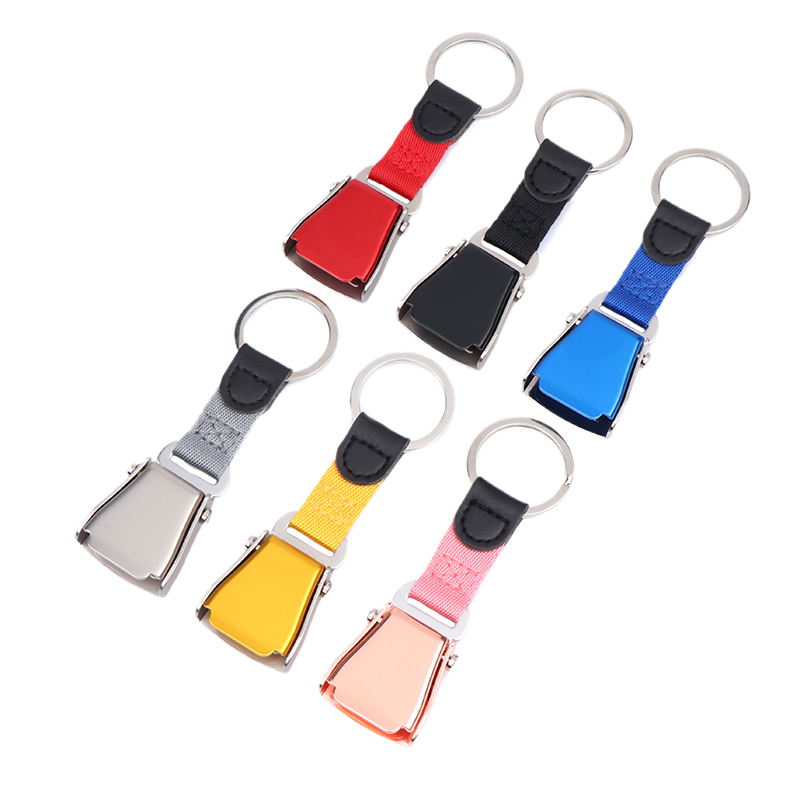 Travel Accessories For Plane - سلسلة مفاتيح بإبزيم حزام الأمان الصغير