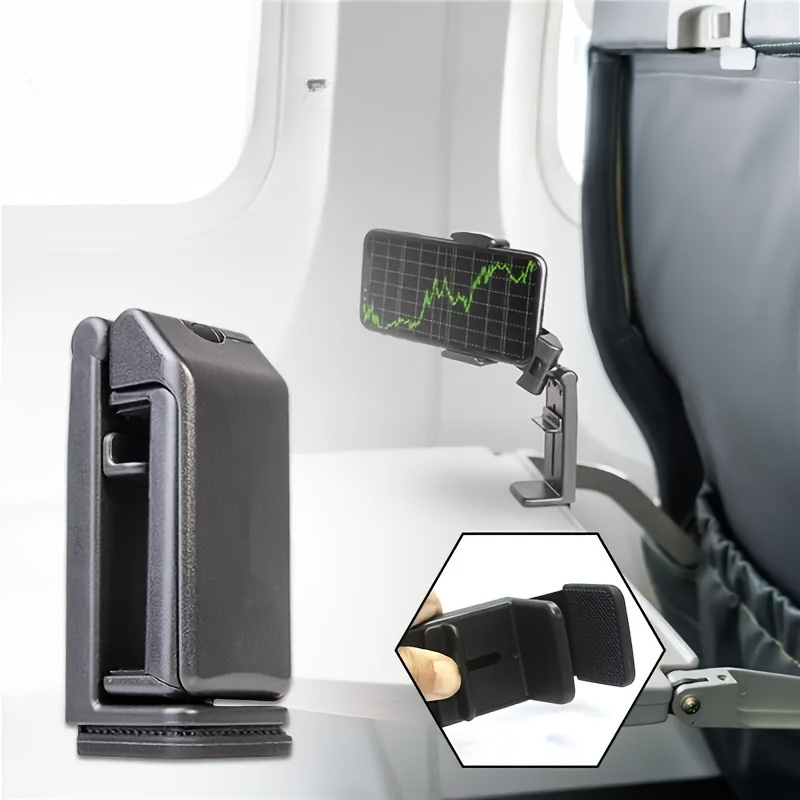 حامل هاتف واحد للسيارة والطاول - مراجعة Travel Accessories For Plane وسعره