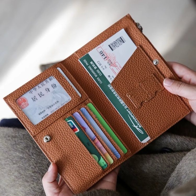 أغطية حامل جواز السفر الجلدية، - مراجعة Travel Accessories For Plane وسعره