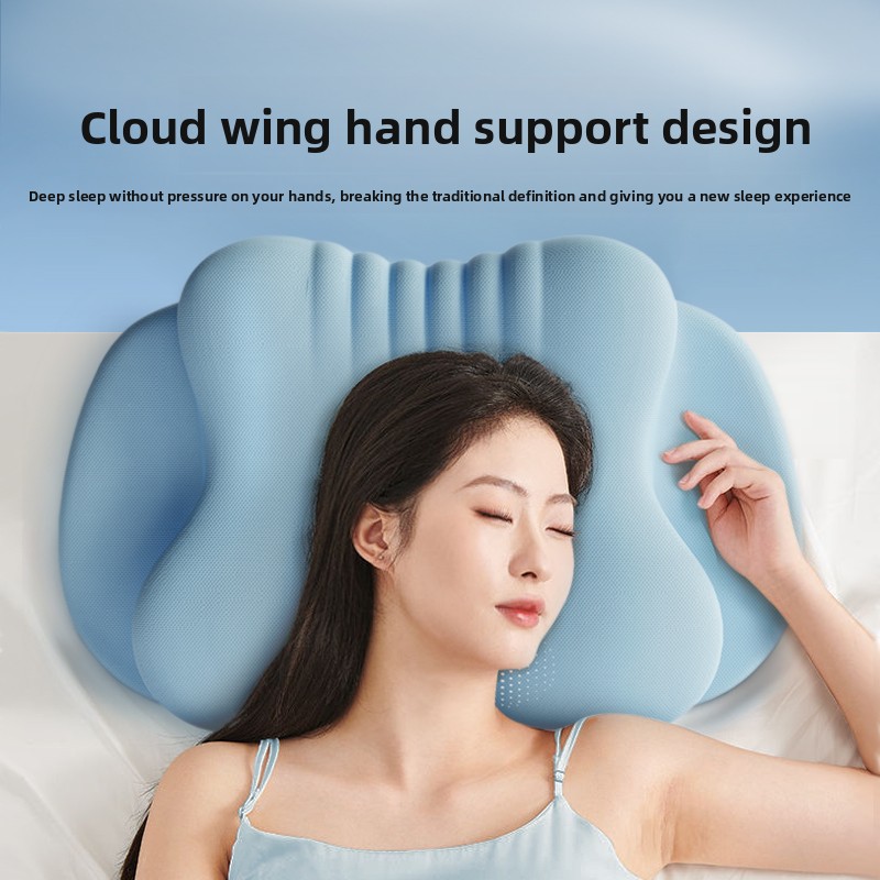 وسادة على شكل فراشة من الفوم ذ - مراجعة Neck Pillow Memory Foam وسعره