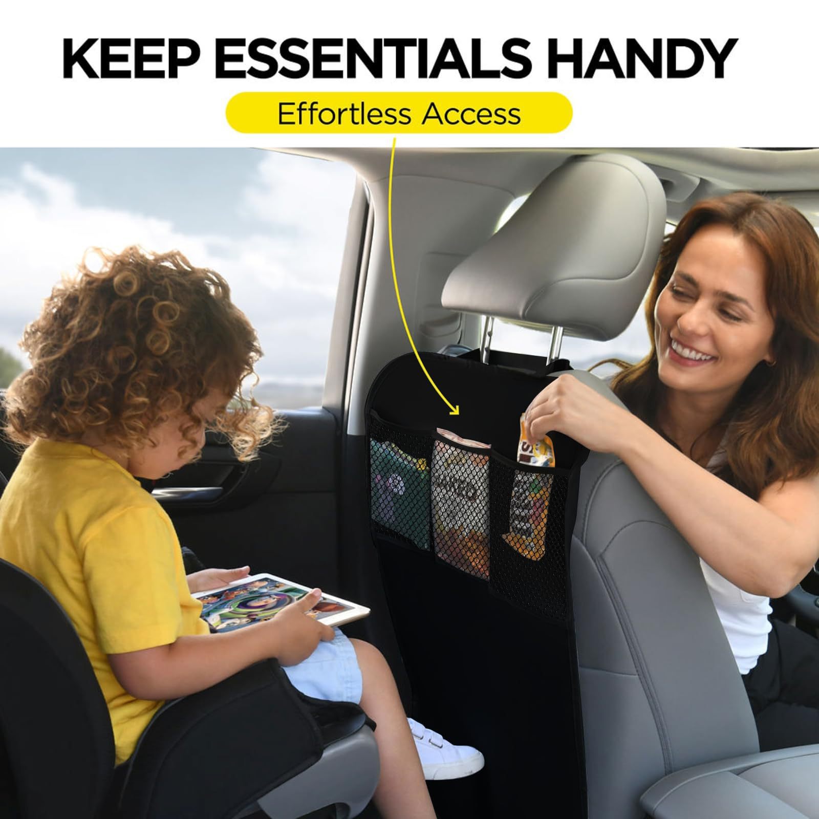 سوميني منظم المقعد الخلفي للسي - مراجعة Travel Accessories With Kids وسعره