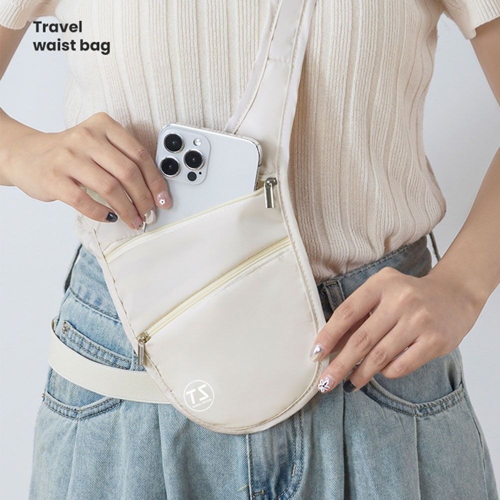 حقيبة خصر رياضية مضادة للسرقة، - مراجعة Money Belt Hidden وسعره