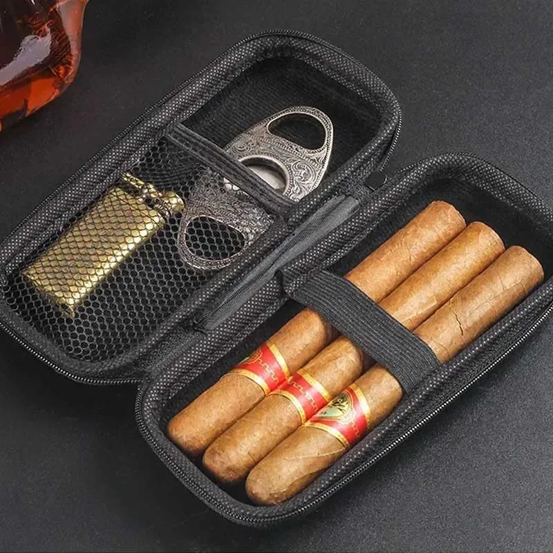 حقيبة سيجار محمولة من مادة EVA - مراجعة Travel Accessories Usa وسعره