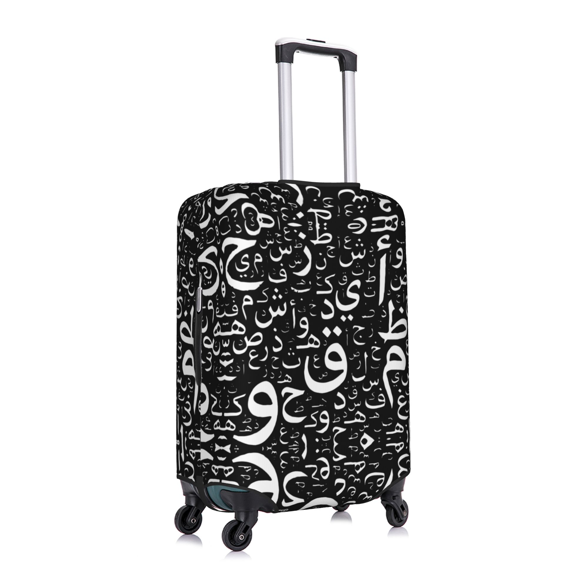 غطاء حقيبة سفر بتصميم حروف عرب - مراجعة Travel Accessories Egypt وسعره