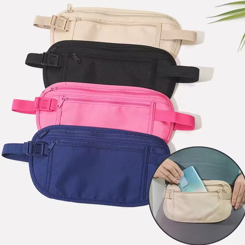 حقيبة خصر رياضية غير مرئية للس - مراجعة Money Belt Hidden وسعره