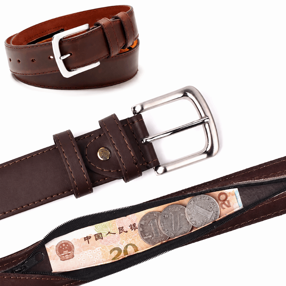 حزام أمان بسحاب لإخفاء النقود  - مراجعة Money Belt Hidden وسعره