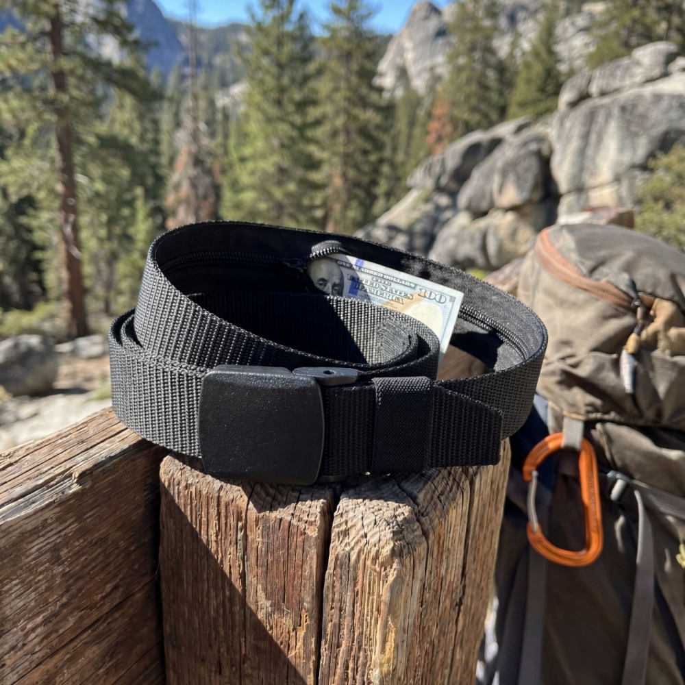 حزام سفر مضاد للسرقة للرجال مع - مراجعة Money Belt Hidden وسعره