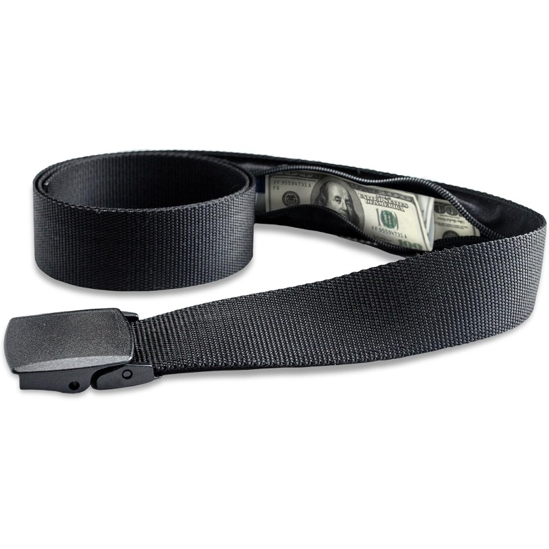 حزام أمان للسفر مع جيب مخفي وح - مراجعة Money Belt Hidden وسعره