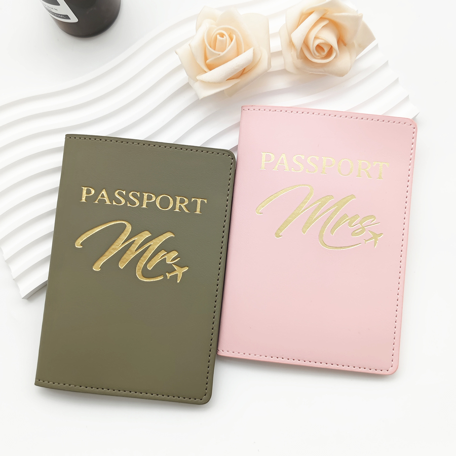 طقم من قطعتين غطاء جواز سفر من - مراجعة Travel Accessories For Plane وسعره