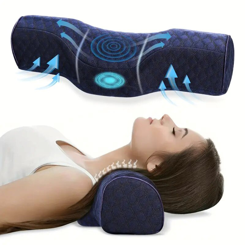 وسادة لتخفيف آلام الرقبة، وساد - مراجعة Neck Pillow Memory Foam وسعره
