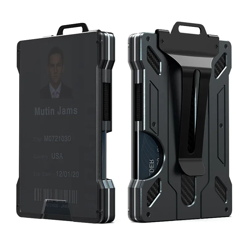 تتفاعل حامل بطاقة الأعمال أليا - مراجعة Passport Holder Rfid وسعره