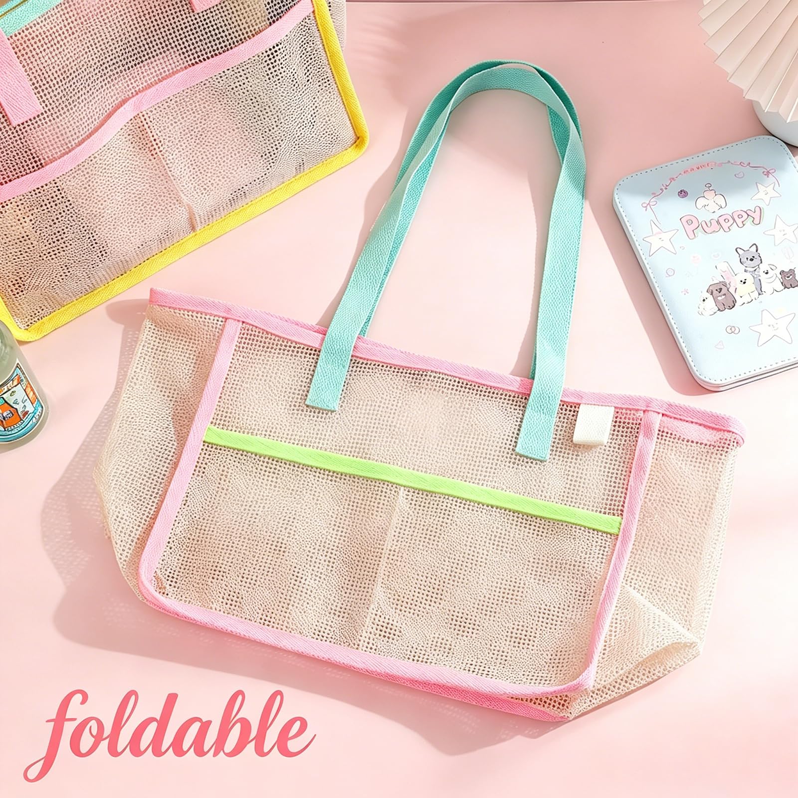 حقائب شاطئ نسائية ملونة قابلة  - مراجعة Travel Accessories Usa وسعره