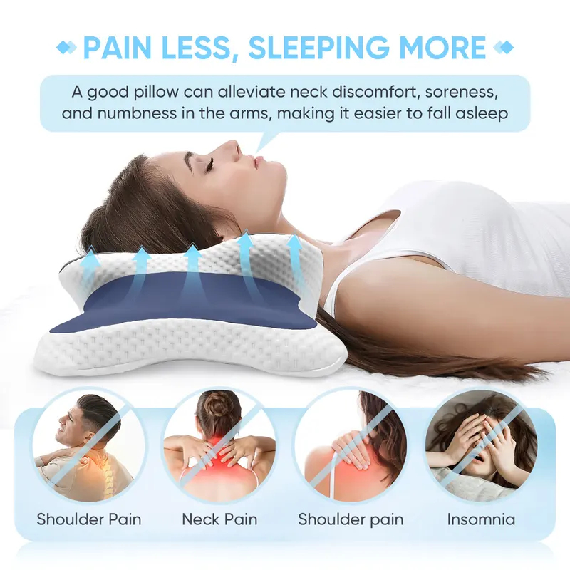 وسادة من الفوم المتكيف للرقبة  - مراجعة Neck Pillow Memory Foam وسعره