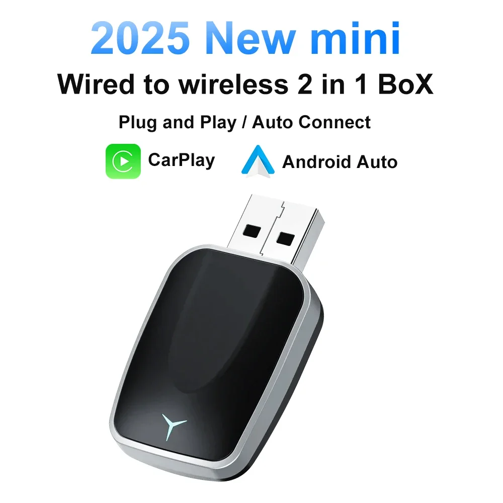 2025 سلكي إلى CarPlay اللاسلكي - مراجعة Travel Adapter Universal وسعره