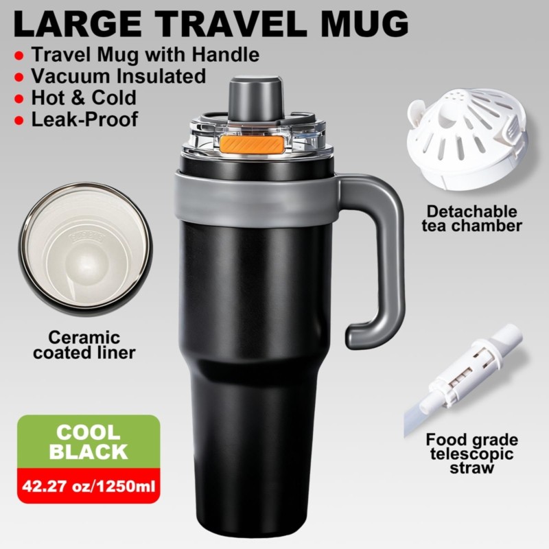 【عرض اليوم】~@ كوب سفر معزول من - مراجعة Travel Accessories To Buy وسعره