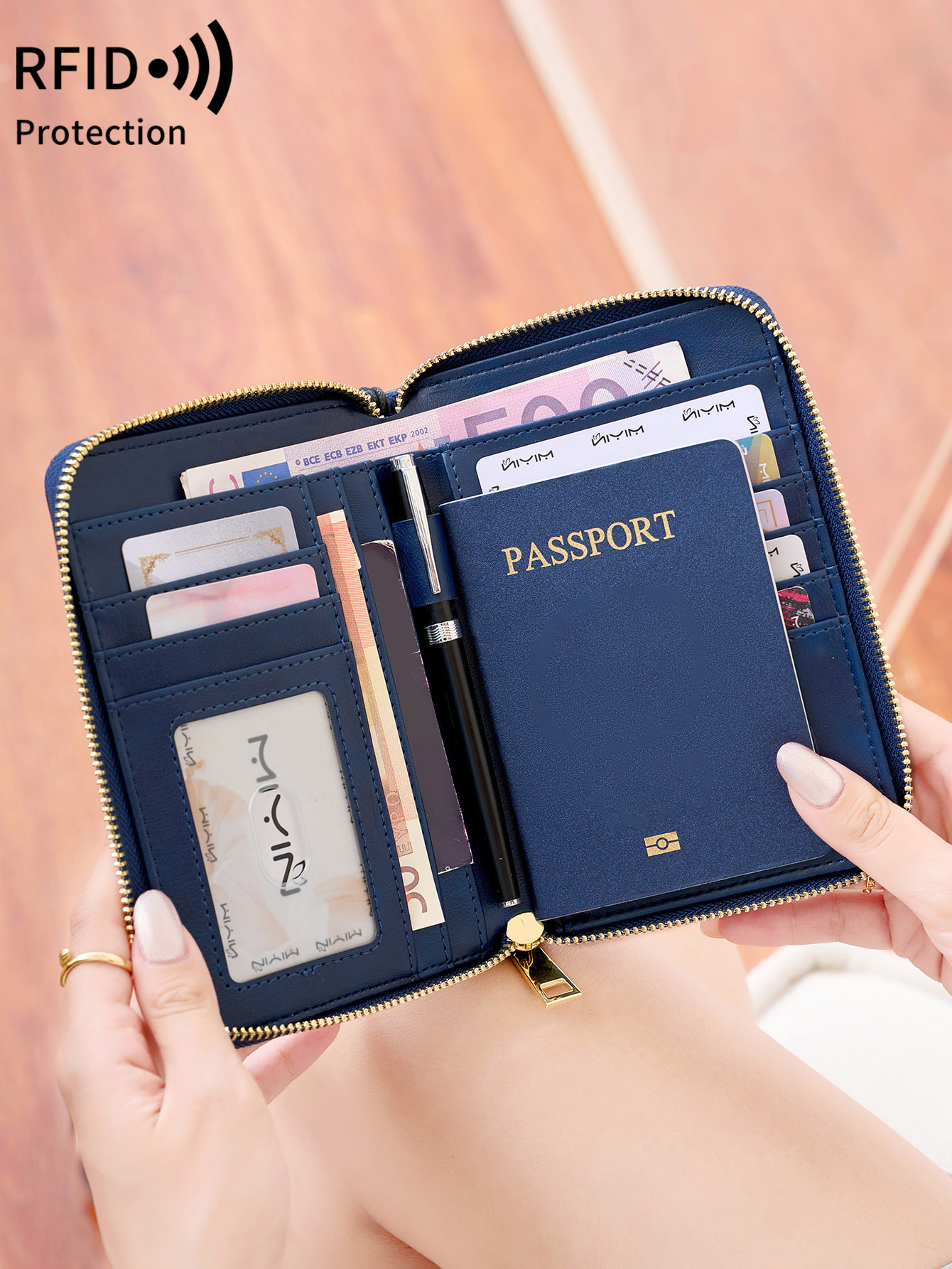 حافظة جواز سفر محمية بتقنية RF - مراجعة Travel Accessories For Plane وسعره