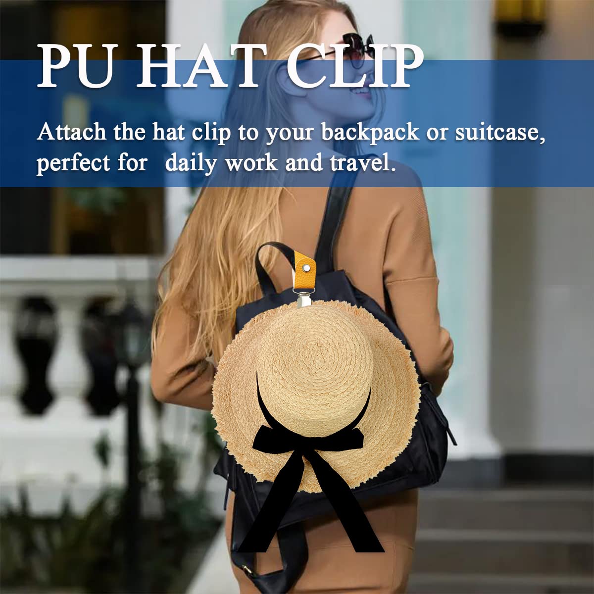 مشبك قبعة من الجلد الصناعي للس - مراجعة Travel Accessories Bag For Women وسعره