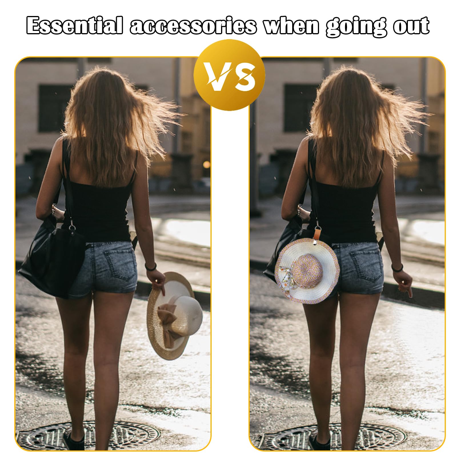 مشبك قبعة من الجلد الصناعي للس - مراجعة Travel Accessories Bag For Women وسعره