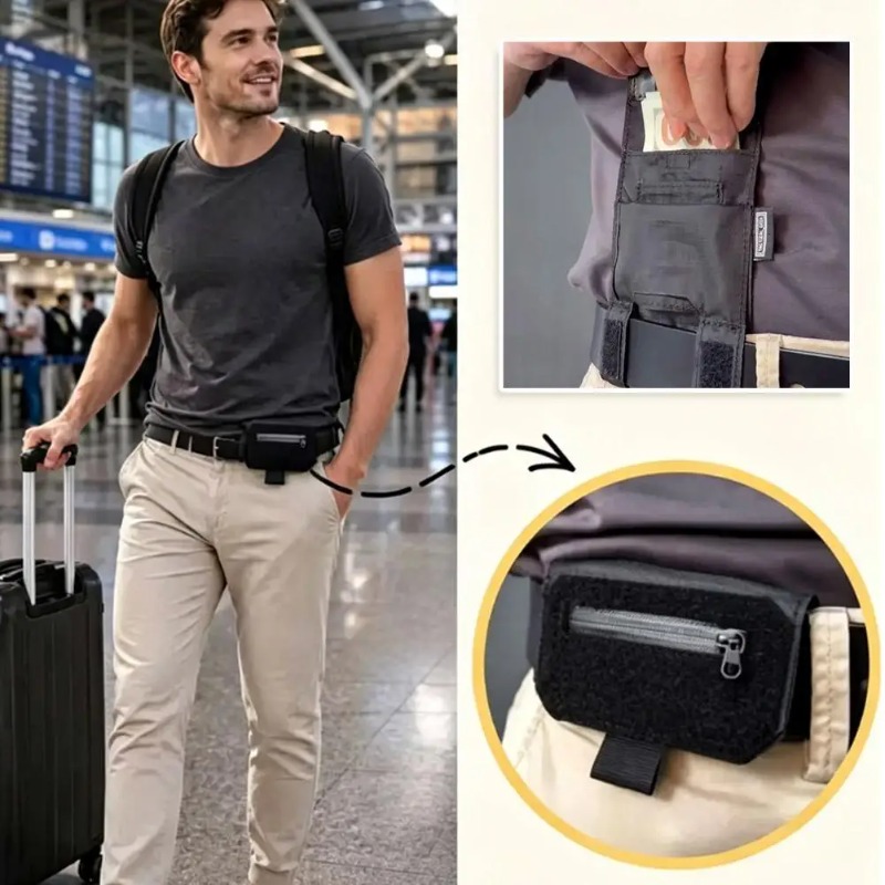 محفظة خصر محمولة، هدية للرجال، - مراجعة Passport Holder Rfid وسعره